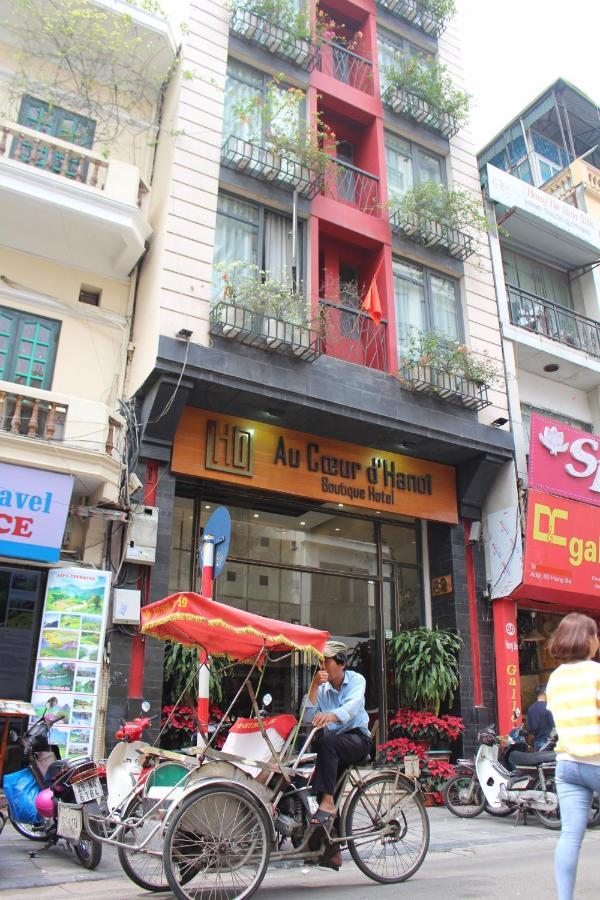 Au Coeur D'Hanoi Boutique Hotel Zewnętrze zdjęcie