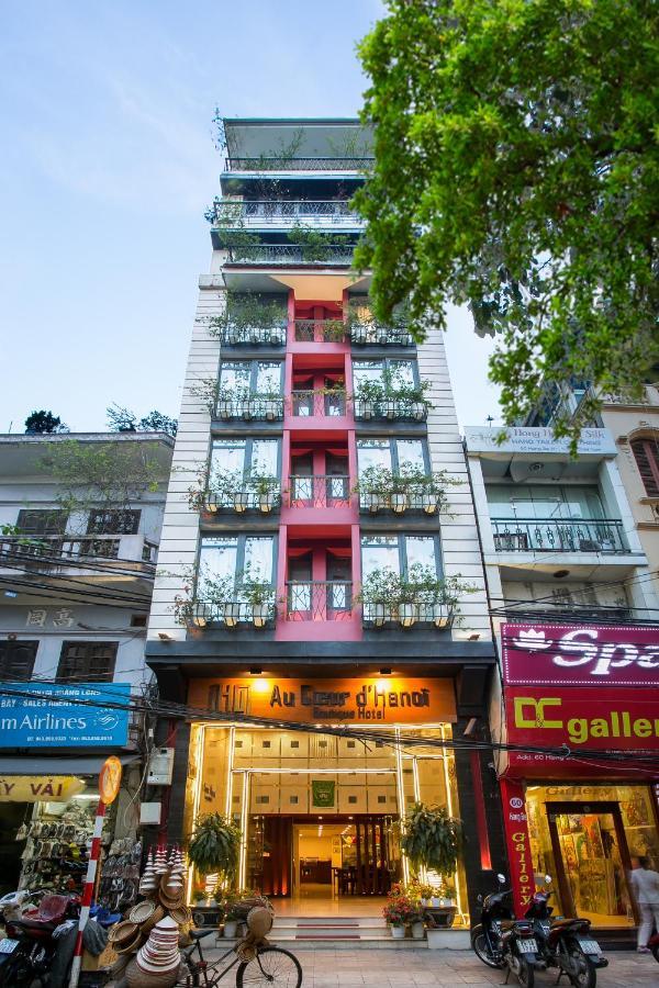 Au Coeur D'Hanoi Boutique Hotel Zewnętrze zdjęcie