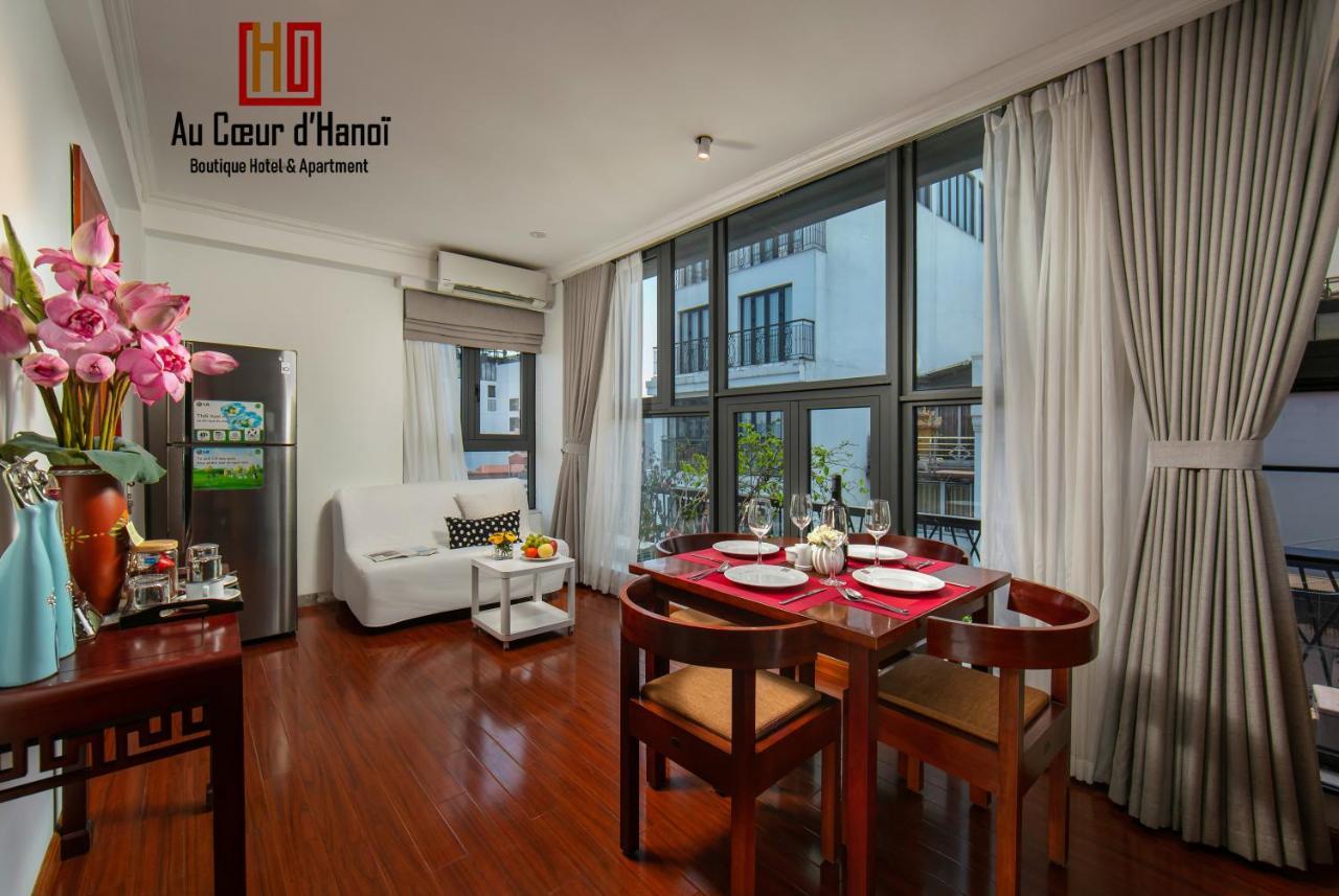 Au Coeur D'Hanoi Boutique Hotel Zewnętrze zdjęcie