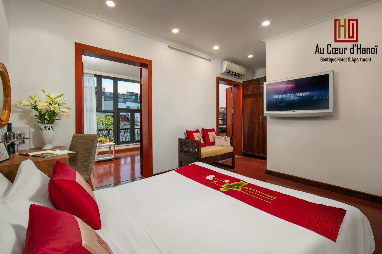 Au Coeur D'Hanoi Boutique Hotel Zewnętrze zdjęcie