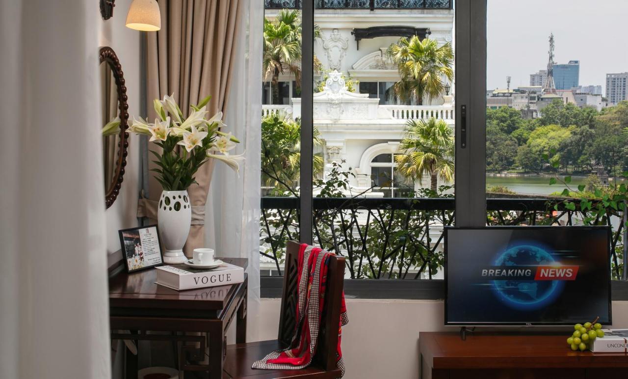 Au Coeur D'Hanoi Boutique Hotel Zewnętrze zdjęcie
