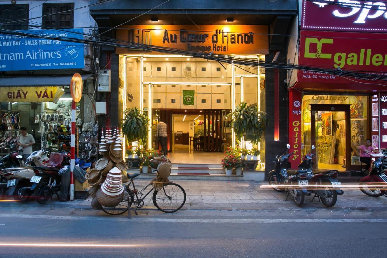 Au Coeur D'Hanoi Boutique Hotel Zewnętrze zdjęcie